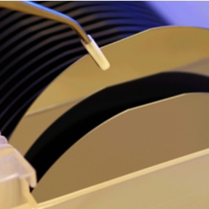 Вид пластин монокристаллического кремния